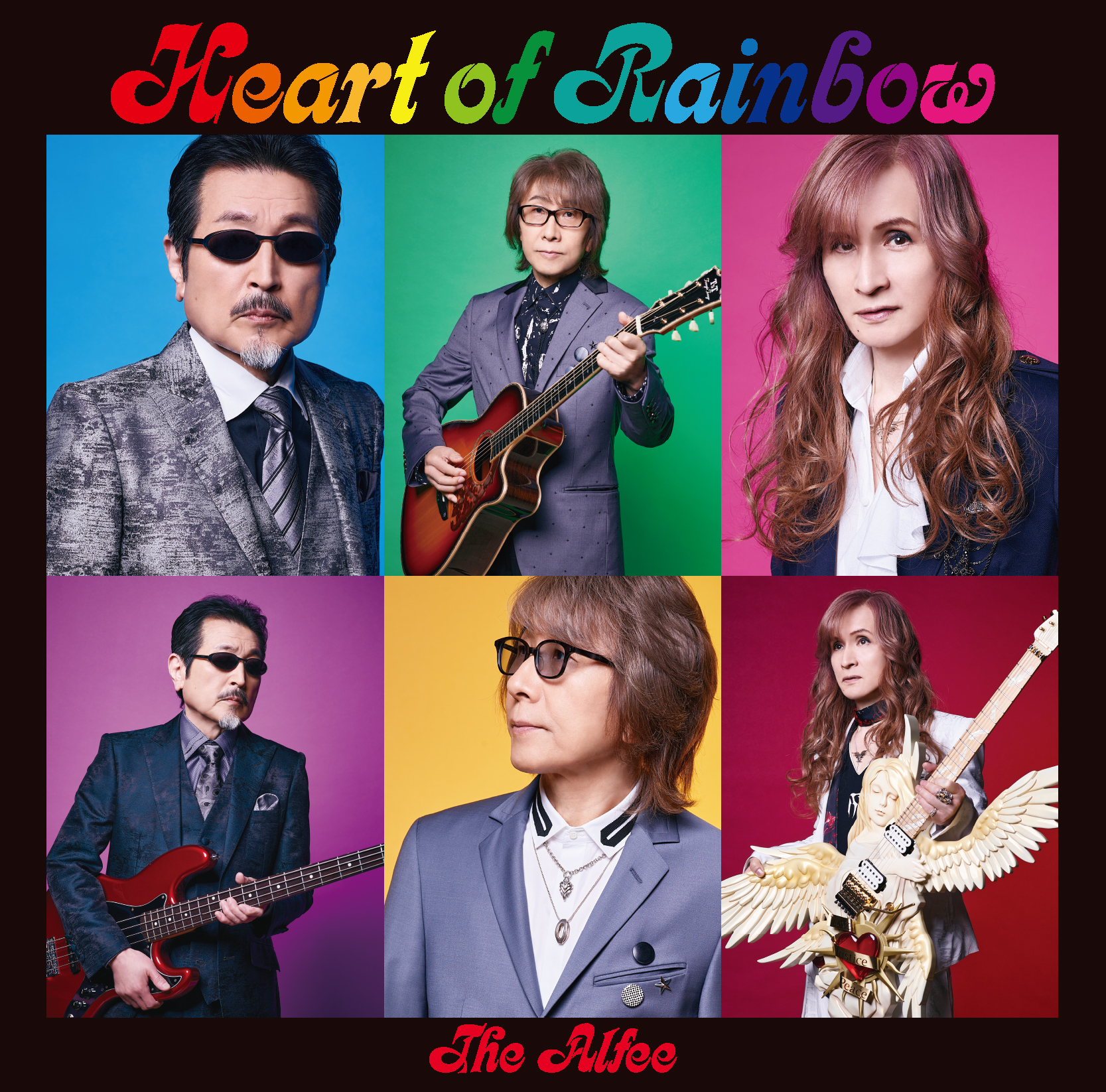 7/30発売シングル「HEART OF RAINBOW」 新アーティスト写真 