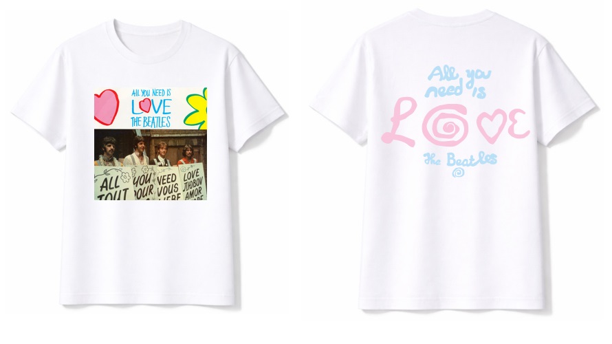 ビートルズ アルバム 50周年記念 tシャツ フルコンプリート XL 郵便局 
