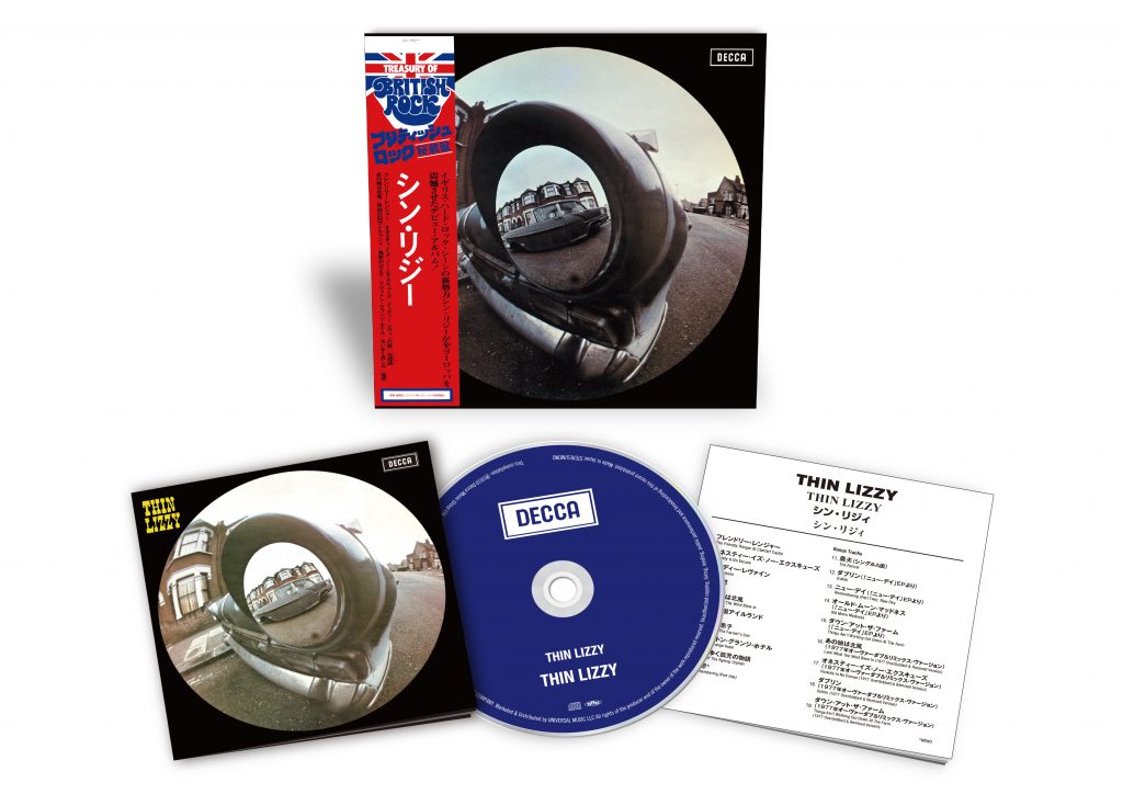紙ジャケット再発第1弾3タイトル、8&frasl;29発売！ - シン・リジィ