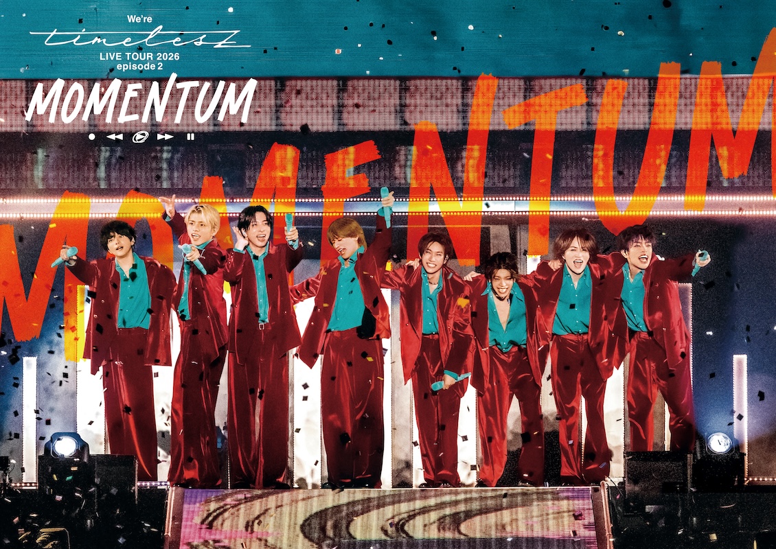 Blu-ray&DVD『We're timelesz LIVE TOUR 2026 episode 2 MOMENTUM』11