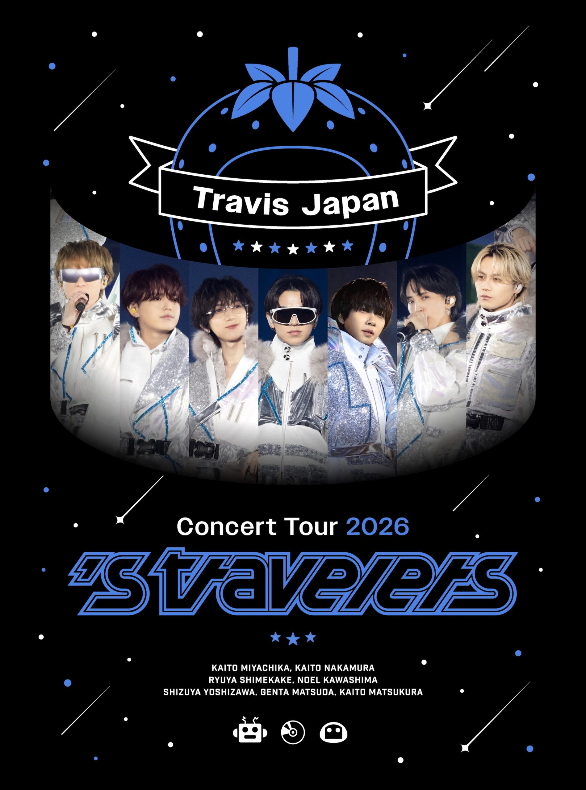 6/5更新＞映像商品「Travis Japan Concert Tour 2026 's travelers」8