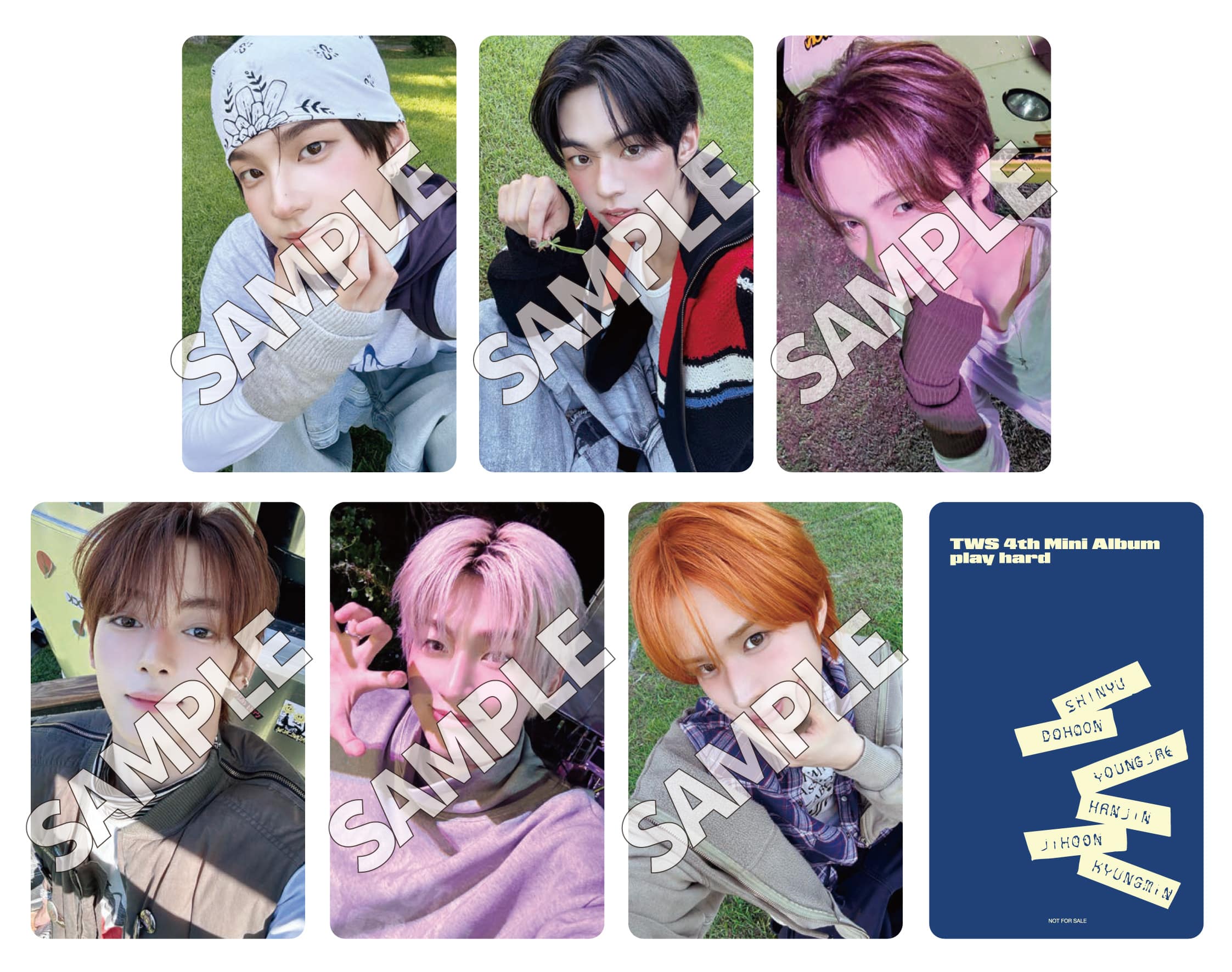 TWS 4th Mini Album「play hard」発売記念 CDショップ先着ラッキー