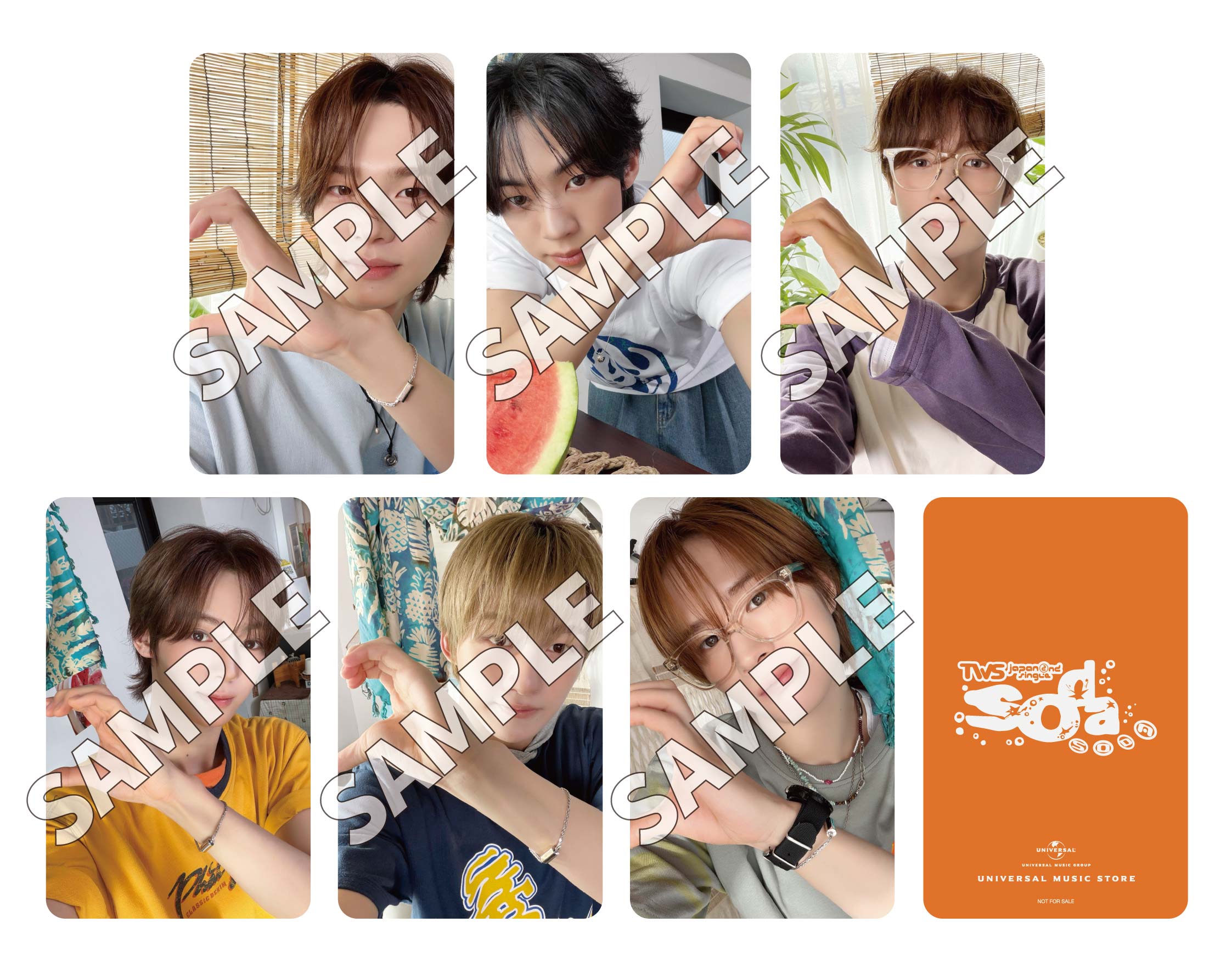 TWS Japan「SODA SODA」POP-UP STORE🫧🍉🥤 ⏰7月16日～8月9日 🗼東京・SHIBUYA109渋谷店 8/F  #투어스 #tws TWS SODA SODA ソロジャケット６形態セット 未開封品
