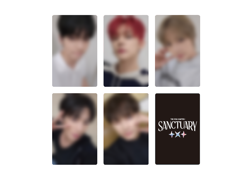 TOMORROW X TOGETHER 7th Mini Album『The Star Chapter: SANCTUARY txt ボムギュ ラッキードロー ラキドロ ユニバ 日本