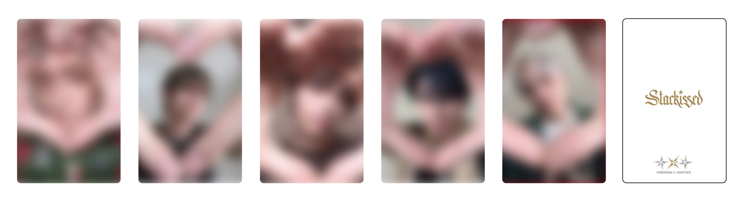 TXT GBGB 渋谷 タワーレコード ラッキードロー 5枚セット TOMORROW X 
