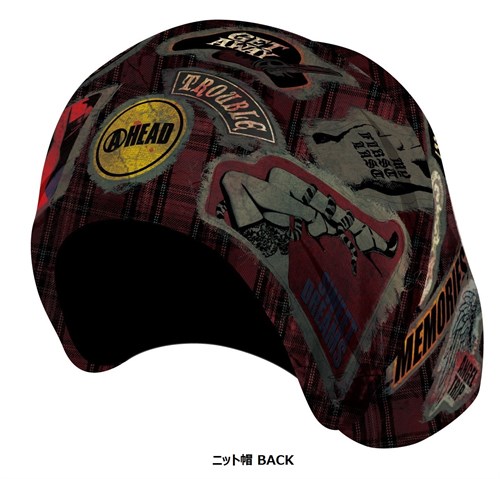 ニット帽 BACK