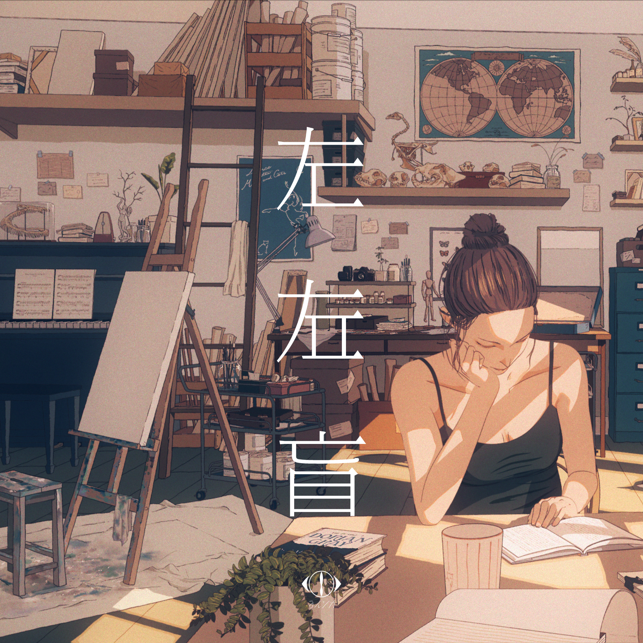 ヨルシカ「左右盲」オリジナル待ち受け - ヨルシカ